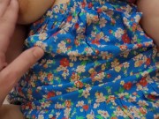 Sex with Big Boobs Babe in Cute Sundress for Very Lucky Guy 14/16