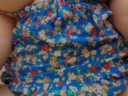 Sex with Big Boobs Babe in Cute Sundress for Very Lucky Guy 15/16