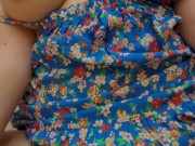 Sex with Big Boobs Babe in Cute Sundress for Very Lucky Guy 16/16