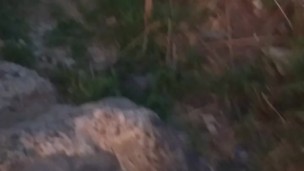 Dando pija en el monte!