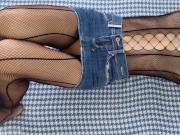 PUSSY AND CLIT LICKING! REAL WET ORGASM! SEXY SCHOOLGIRL TEASING! 1/16