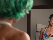 YANKS - Ryder Watching Her Reflection Solo Masturbation 3/16