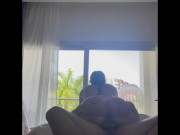 Pregnant slut gets anal fingered and fucked  in public 16/16