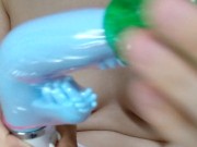 [TENGA UNI] Feeling great with a new toy ♡ Perverted office lady's toy masturbation ♡ [EMERALD] 7/16