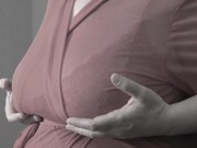 Big natural soft saggy tits of a mature BBW milf. 2/16