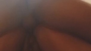 Cum inside my wife in doggy worm's-eye view (kantot putok sa loob)