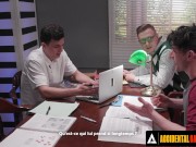 Hot Babe Gets Gangbanged In A Library SPANISH SUBTITLES 5/16