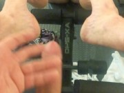 spitting on my cock & cum cleanup 10/16