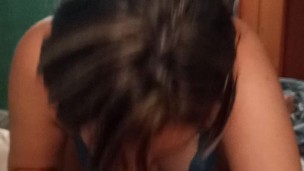 Hablo con mis fans mientras chupo pija😋