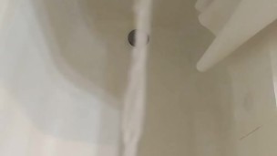 Hole in one piss