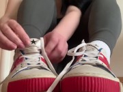 ASMR | Oily footjob from your girlfriend after a workout 2/16