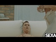 Voluptuous beauty sucks and fucks to a hot creampie orgasm 4/16