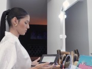 Meeting with my lover Ashley Sanz in pantyhose fuck hard with Harold Scott 1/16