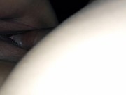 Le lleno el culo y el Coño de leche