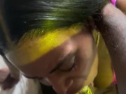 HARDCORE THROAT FUCK AFTER THE PARTY 14/16