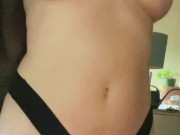Cumming in my Undies Again | Perky Tits on Natural Babe 3/16
