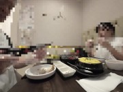 【個人撮影】#61 エンW不倫CH 韓国料理で仲良くランチしてカラオケでエッチ。中出しする不倫カップルの日常♡／Japanese amateur /日本人/japanese wife/ milf/色白 4/16