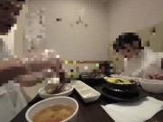 【個人撮影】#61 エンW不倫CH 韓国料理で仲良くランチしてカラオケでエッチ。中出しする不倫カップルの日常♡／Japanese amateur /日本人/japanese wife/ milf/色白 7/16