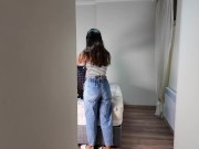 Triple creampie! Stepson knows how to stop time and fucked stepmother 5/16