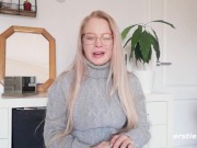 Ersties - Cute Blonde Babe Gets Off While Using a Vibrator 14/16