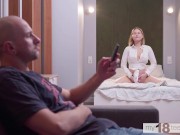 Strong man fucked horny girl with a big natural boobs 1/16