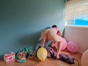 Balloons Piss Squirt Hump and POP b2p 4/16