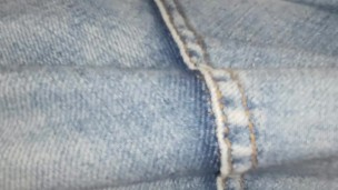 Cute Eighteen Years Old Girl in Tight Jeans gettig Her Little Pussy Fucked