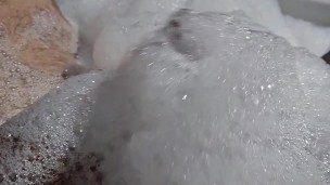 Jugando con la espuma