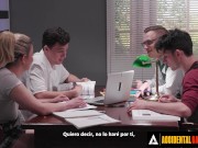 Hot Babe Gets Gangbanged In A Library FRENCH SUBTITLES 1/16