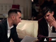 Hot Babe Can't Wait For Hard DP With Two Big Cocks 1/16