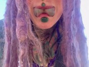 Tattooed Woman Holiday Porn Vlog Harcore Outdoors Camper - Hardcore Anal Fucking Adventure - Private 16/16