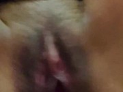 Fucking Ass W Huge Dildo While Pussy Creams