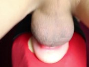 deep throat throat fucking and pulsating close up 8/16