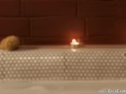 Blonde Sweetheart Loves The Exotic Treatment 1/16