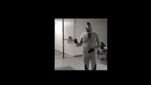 bastard wetsuit commando training in abandoned business