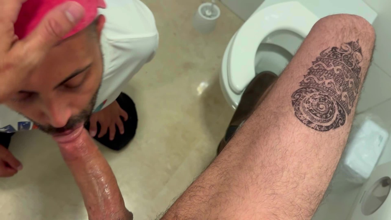 Big Arab dick blowjob in a public toilet - Free Sex Video - RedTube