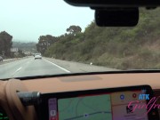 Date and kicking it with sexy exotic pornstar Ameena Green who loves giving road head POV 4/16