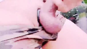 Slutboyben CAM4 Nympho Exhibitionist Pumps Huge Risky Public Cumshot Cruising Area Am Stern Berlin