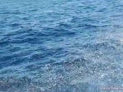 Escape to the island by jetsky to fuck suggardaddy 4/16