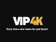 VIP4K. Blonde licks her friends legs and has fun with dildo in the pussy 2/16