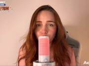 ASMR Сиськи В Масле И Полный Рот Спермы АСМР 1/16