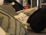 Petite Girl Spreading her legs to show her tight small pussy for porn director while getting bored and ignored in a porn film 5/16