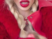 REDFUR Long HairFUCK Goddess JOI CUM INTO MY FUR AND HAIR