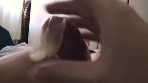 Another cum load into used condom