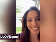 Big boobs babe walks around in public naked outside at a nude resort & candid daily adventures while there - Lelu Love 7/16