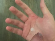 18yo cock cums from masturbating 14/16