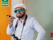 MILF pelirroja venezolana hace pasar casting a 3 chicos debutantes 3/16