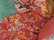 YANKS - Horny redhead with big boobs masturbates 2/16