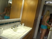 Horny Sluts Kenna and Lily Bang Big Dick Businessman - SCAM ANGELS 6/16