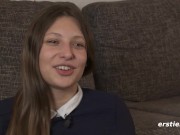 Ersties - Hot Girl Talia Masturbates After Watching Herself In the Mirror 12/16